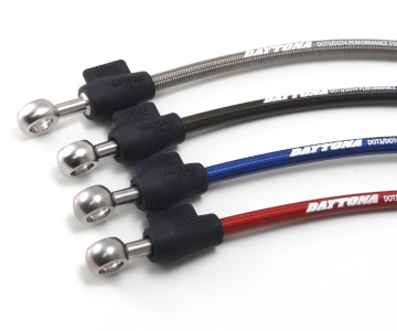 Daytona Introduces Stainless Mesh Brake Hoses, Ready for Daily Use and Racing!