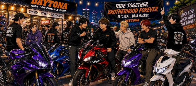 Daytona Untuk Semua Pecinta Sepeda Motor
